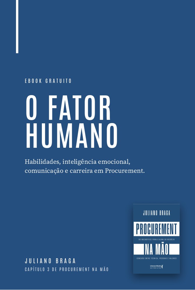 Capa do ebook O fator humano, de Juliano Braga